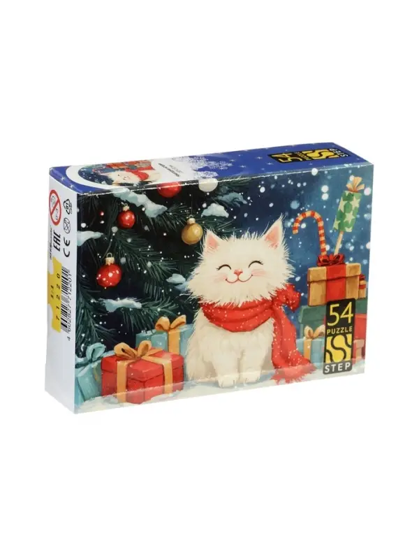 Пазл «Новогодние истории», 54 элемента, МИКС