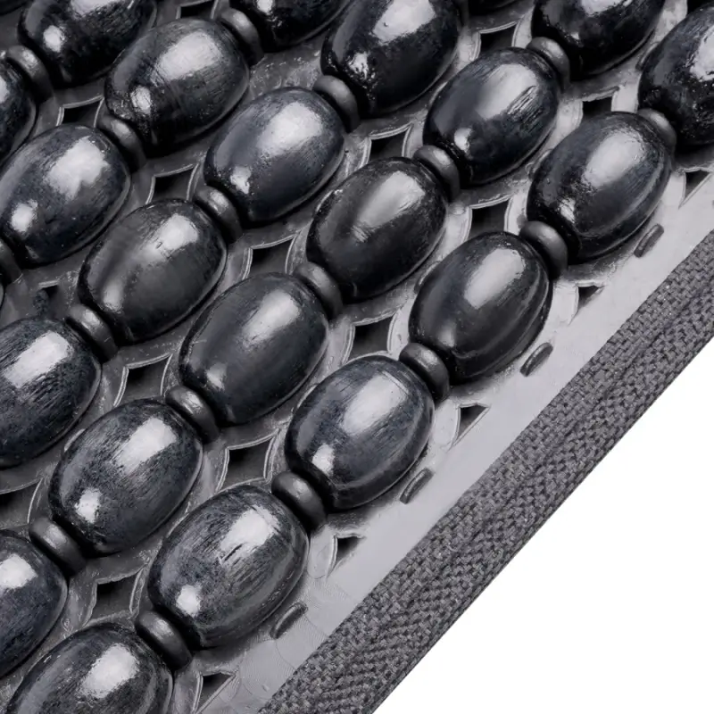 Накидка массажная AVS M2410P-BL квадратная шарики (черный), 1 шт.