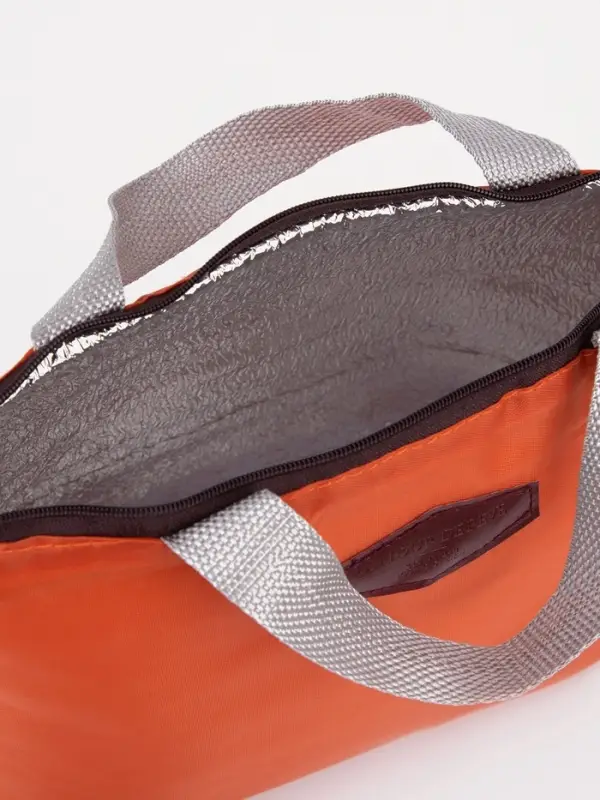Термосумка на молнии 3.8 л, оранжевая