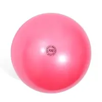 Мяч для художественной гимнастики Металлик, диаметр 19см, цвет розовый Мяч для художественной гимнастики Металлик, диаметр 19см, цвет розовый