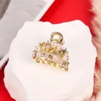 Крабик для волос &laquo;Саманта галант&raquo;, дуга, 3 см, золотистый