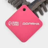 Насадка для плоской швабры &laquo;Доляна&raquo;, 42&times;12 см, микрофибра букли, 80 г, серая