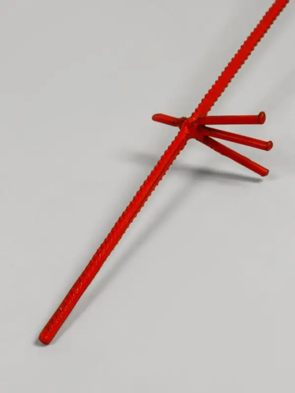 Садовая фигура из полистоуна &laquo;Журавль с загнутой шеей&raquo;, 51&times;16&times;27 см