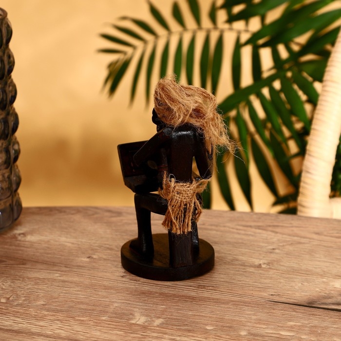 Сувенир дерево Сувенир дерево "Абориген-айтишник" 15х13х7 см