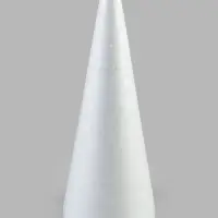 Конус из пенопласта, размер 30&times;11 см, 1 шт.