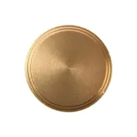 Ручка-кнопка CAPPIO PK322, d=30 мм, цвет золото, 8 шт.