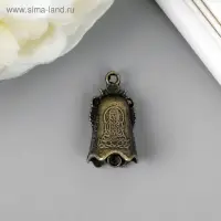 Колокольчик бронза 2,7*1,5 см