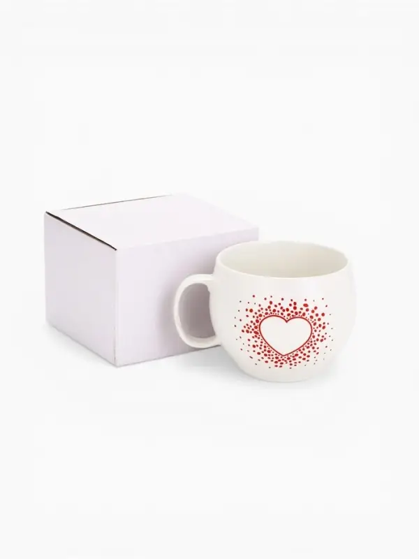 Кружка чайная керамическая &laquo;Кофе и ты&raquo;, 600 мл