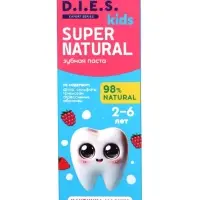 D.I.E.S. Kids Паста зубная детская клубника и малина (2-6 лет) 50 мл