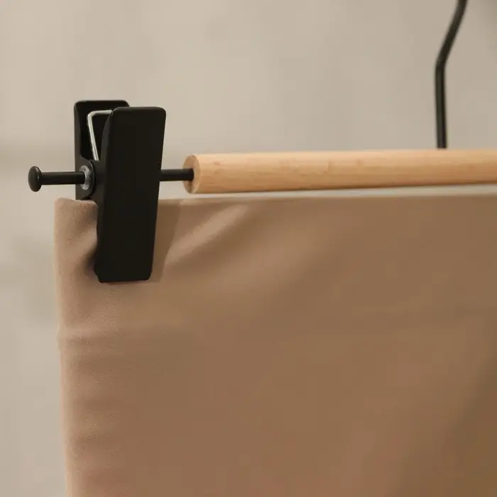 Плечики для брюк и юбок SAVANNA Wood, 28×11,5×2,8 см, цвет чёрный Плечики для брюк и юбок SAVANNA Wood, 28×11,5×2,8 см, цвет чёрный