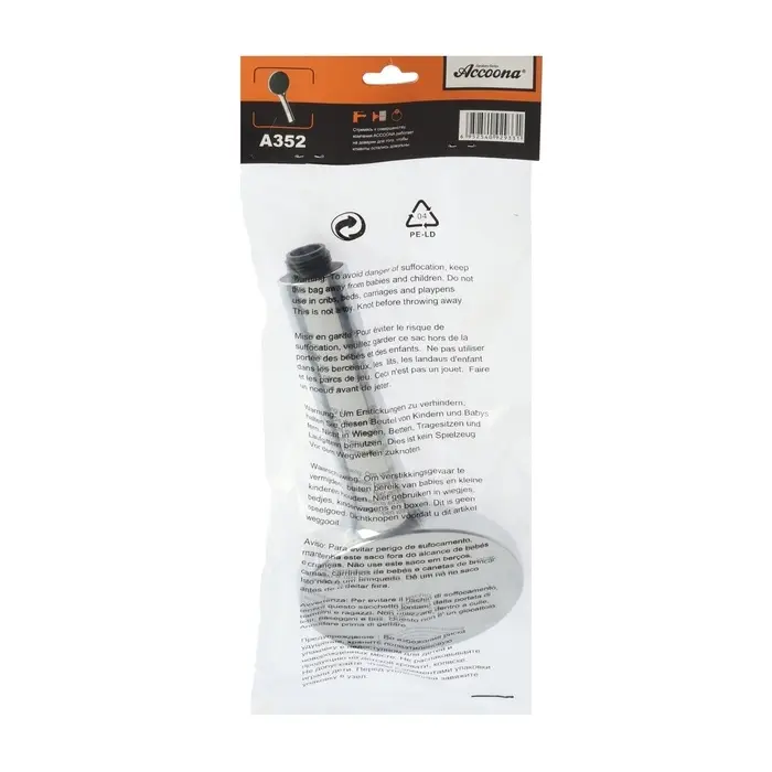 Лейка для душа Accoona A352, неразборная, пластик, 3 режима, хром Лейка для душа Accoona A352, неразборная, пластик, 3 режима, хром