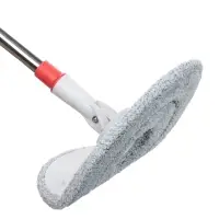 VETTA Набор швабра с круглым ведром, 2 насадки, ABS-пластик, полипропилен, нерж.сталь