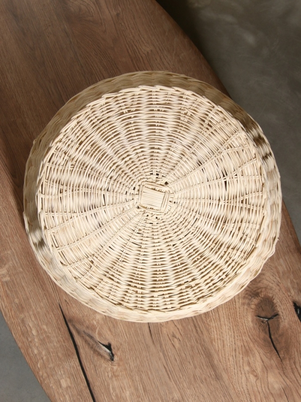 Корзина для белья, 44х44х31 см, ротанг