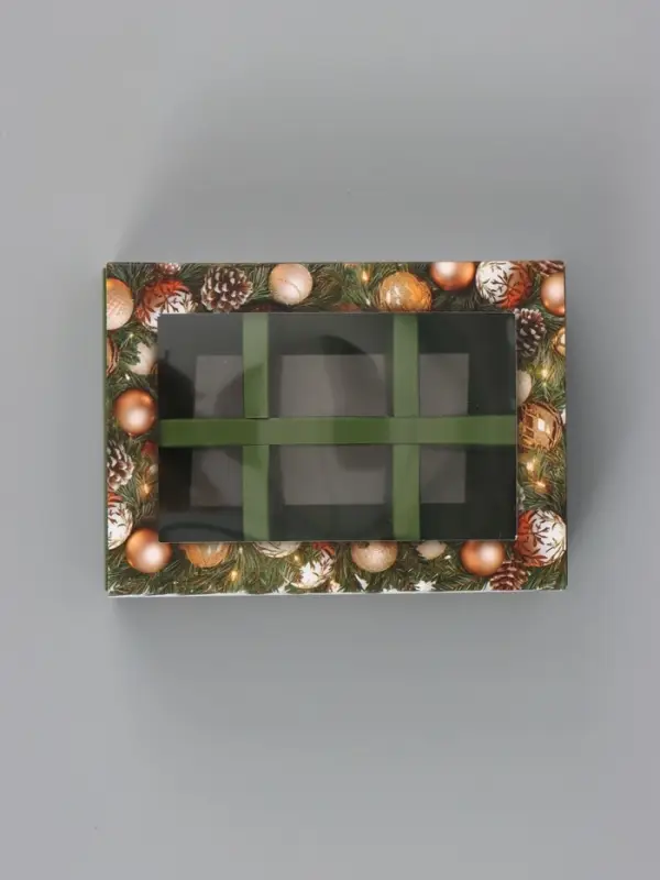 Коробка для 6 конфет &laquo;Уютного Нового года&raquo;, 13.7&times;9.8&times;3.8 см