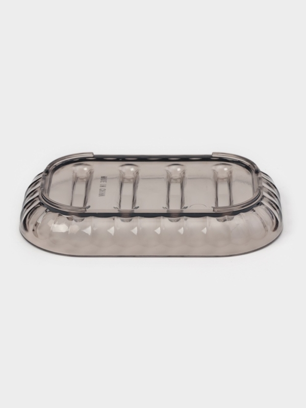 Мыльница "Аврора" 13х9х2 см, цвет коричневый