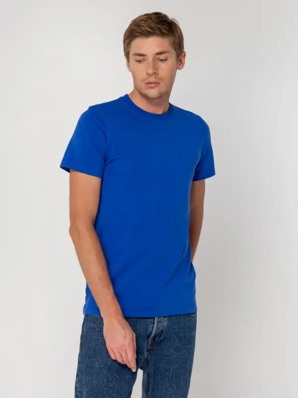 Футболка мужская T-bolka Stretch, ярко-синяя (royal), размер 3XL Футболка мужская T-bolka Stretch, ярко-синяя (royal), размер 3XL