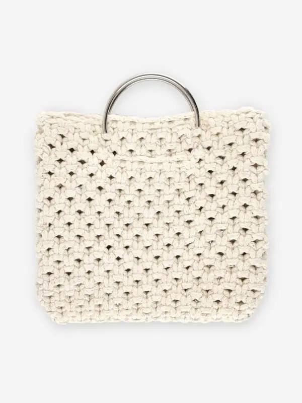 Ручки для сумки «Круг», металлические, d=10 см, 2 шт., цвет серебряный Ручки для сумки «Круг», металлические, d=10 см, 2 шт., цвет серебряный