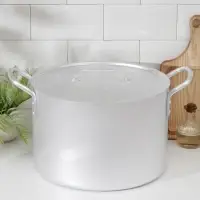 Котёл, 20 л, d=34 см, с крышкой, алюминий, серебристая