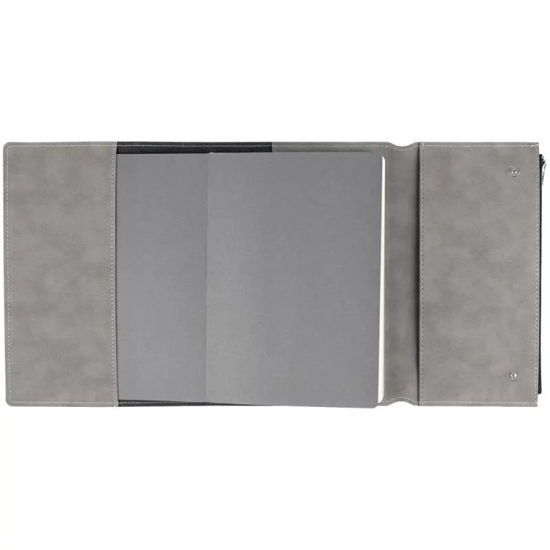 Ежедневник Grace на заказ, недатированный, серый