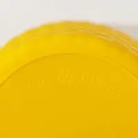 Горшок для цветов с поддоном &laquo;Ротанг&raquo;, 1.2 л, d=13 см, h=12 см, пластиковый, жёлтый