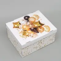 Коробка складная &laquo;Шарики&raquo;, 31 х 25,5 х 16 см