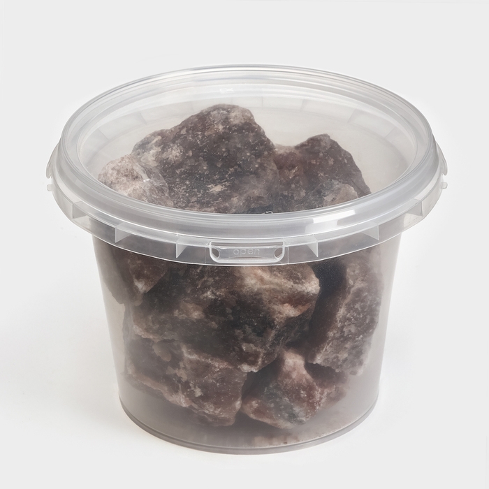 Соль колотая «Иранская горная», 2 кг, ведро, цвет микс Соль колотая «Иранская горная», 2 кг, ведро, цвет микс