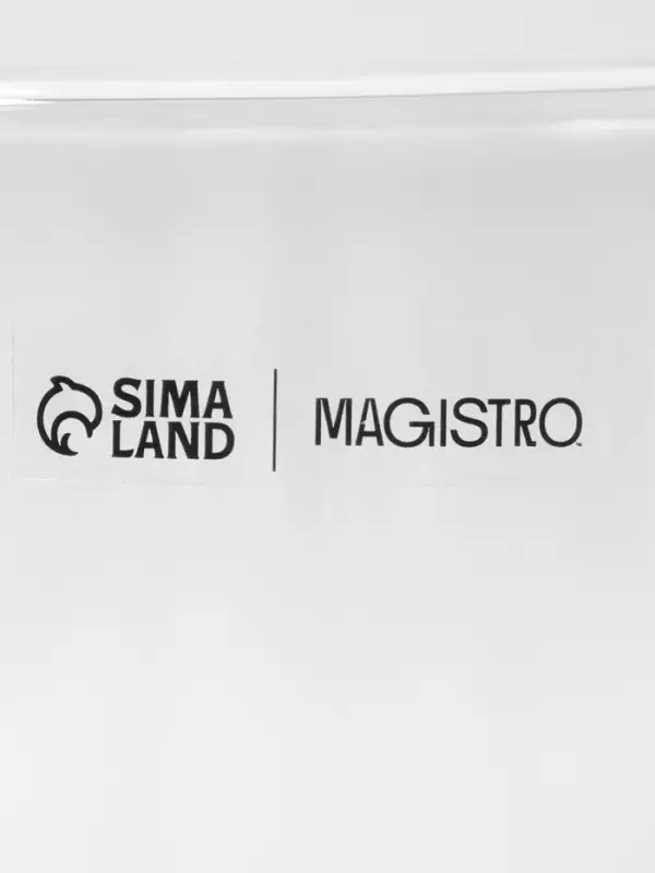 Стакан с двойными стенками Magistro &laquo;Поль Квадро&raquo;, 330 мл, 8.5&times;8.5&times;12 см, стекло, прозрачный