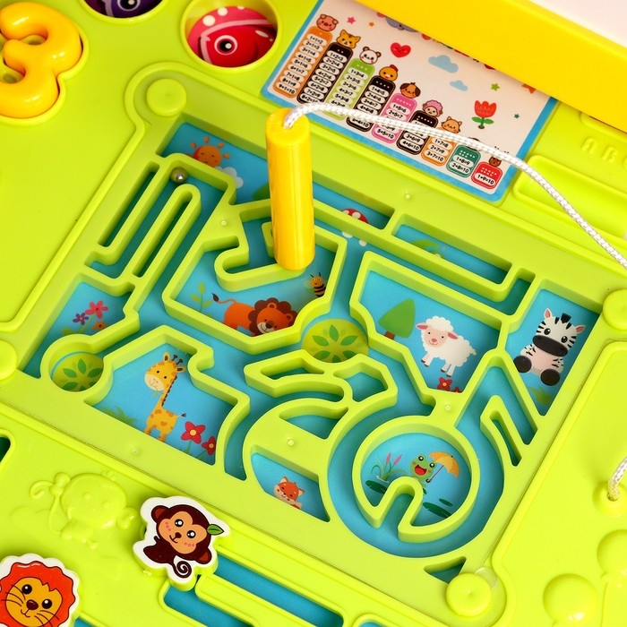 Развивающий столик «Играй и учись», цвет красный Развивающий столик «Играй и учись», цвет красный