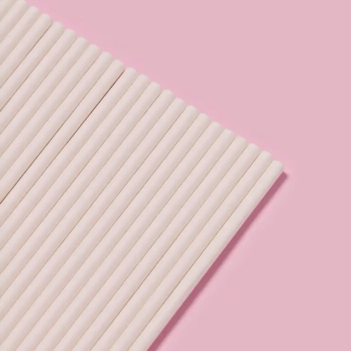 Палочки для леденцов Доляна, d=0.3 см, 10 см, набор 50 шт., бумага, белые