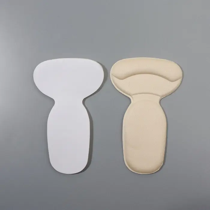 Пяткоудерживатели для обуви, с подпяточником, на клеевой основе, 14&times;9 см, пара, бежевые