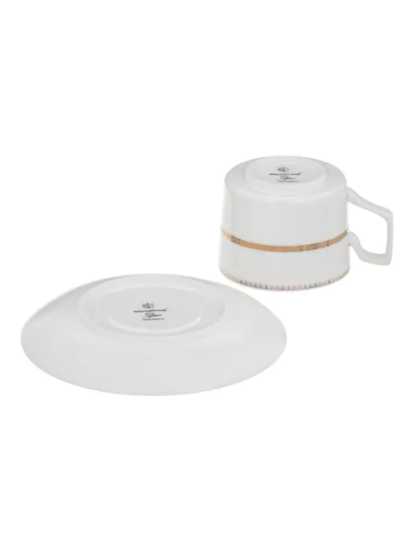 Чайный набор WY Grace, 12 предметов, кружка 250 мл 6 шт., блюдце d=15.5 см 6 шт., фарфор