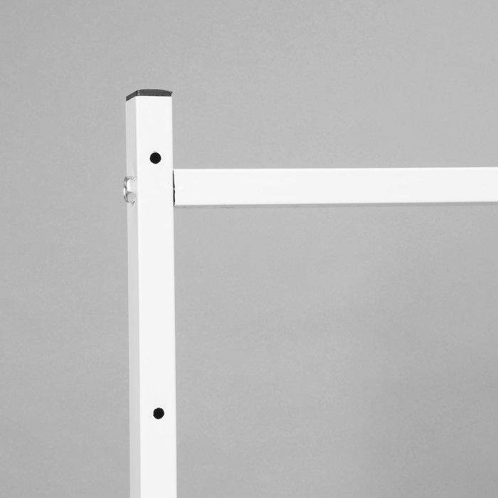 Накопитель разборный на колесах, 5 корзин, 58×53×146 см, цвет белый Накопитель разборный на колесах, 5 корзин, 58×53×146 см, цвет белый