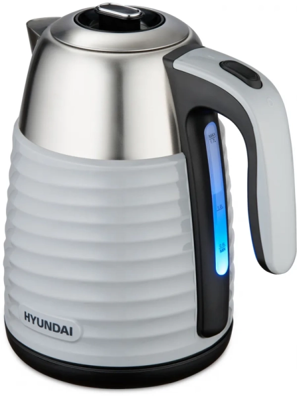 Чайник HYK-S4804 1,7л 2200Вт серый (металл)