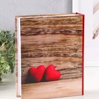 Фотоальбом 200 фото 10X15см, "Букет красных роз", ПП карм.