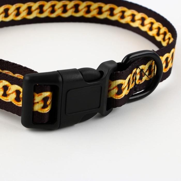 Ошейник BOSS, застёжка - фастекс, 2.5 см, 40-55 см Ошейник BOSS, застёжка - фастекс, 2.5 см, 40-55 см