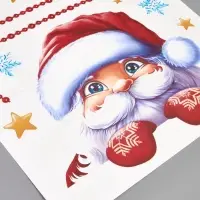 Виниловые наклейки &laquo;Новогодняя история&raquo;, 35 &times; 50 см, 4 листа