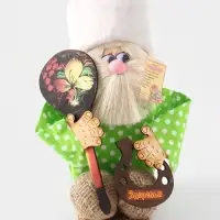 Фигурка - оберег &laquo;Домовой. Матвей с ложкой и подковой&raquo;, 30&times;20&times;16 см, МИКС