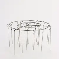 Решетка для аэрогриля, 14&times;10.5 см, набор шампуров 24 шт., 9 см, нержавеющая сталь