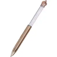 Ручка шариковая-прикол «Корона» со стразами, МИКС