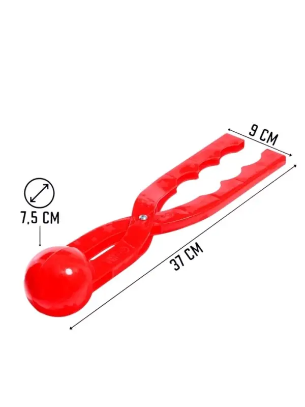 Снежколеп — песколеп, диаметр 7.5 см, цвета МИКС Снежколеп — песколеп, диаметр 7.5 см, цвета МИКС