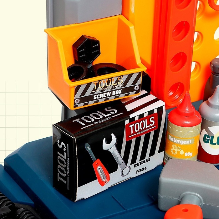 Игровой модуль 2 в 1 «Чемодан мастера», 65 элементов Игровой модуль 2 в 1 «Чемодан мастера», 65 элементов