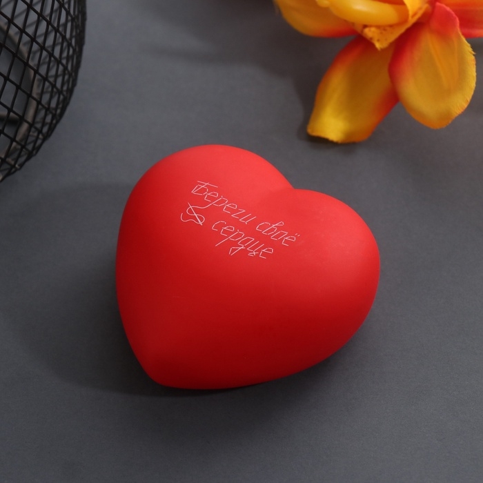 Ночник Ночник "Сердце" (Береги свое сердце) LED 2хLR44 7х7х3.5см