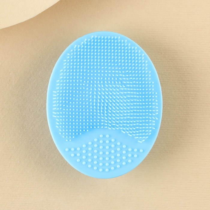 Массажер для лица, спонж для умывания «Гармония внутри» , 6.5 х 5 см