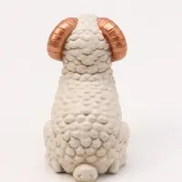 Фигурка декоративная &laquo;Баран Гоша&raquo;, неокрашенная, 6&times;4 см, слоновая кость