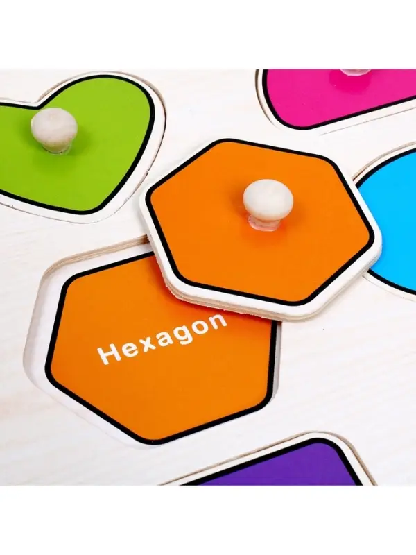 Рамка - вкладыш &laquo;Цвета и формы&raquo;, 9 деталей