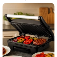 Электрогриль гриль электрический для дома КТ-4605 - 1500 Вт Электрогриль гриль электрический для дома КТ-4605 - 1500 Вт