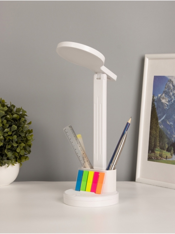 Светильник настольный «Ник» АКБ 800Ма USB Type-C 5Вт LED 3000-6000К сенсор 7х14х45см Светильник настольный «Ник» АКБ 800Ма USB Type-C 5Вт LED 3000-6000К сенсор 7х14х45см