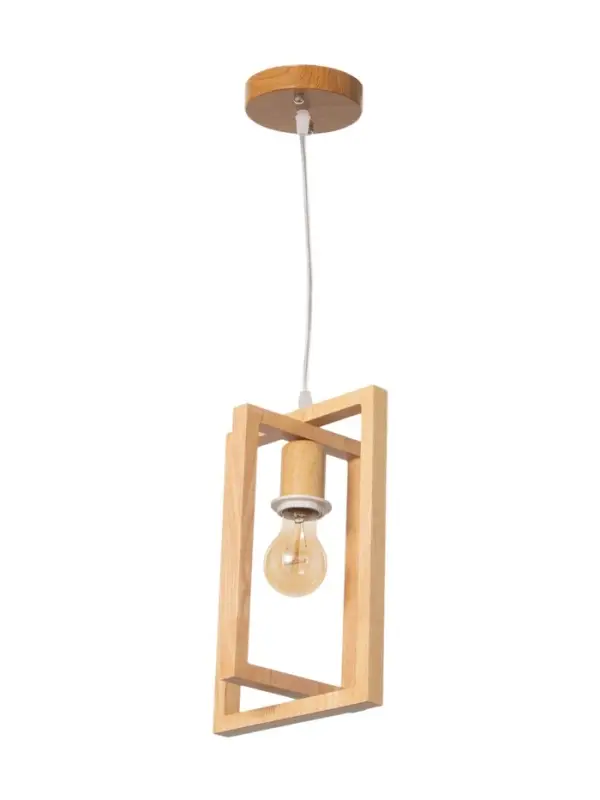 Светильник BayerLux ЭКО &laquo;Кира&raquo;, 1&times;40 Вт, Е27, коричневый, 20&times;20&times;100 см