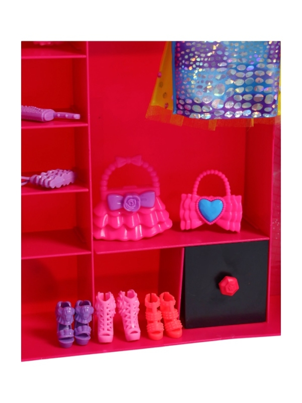 Кукла-модель "Гардероб мечты" с аксессуарами