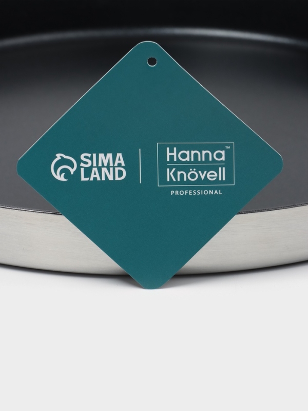 Сковорода блинная 3Ply d=28,5см, h=3 см, толщина 2,2 мм, индукция, АП Сковорода блинная 3Ply d=28,5см, h=3 см, толщина 2,2 мм, индукция, АП